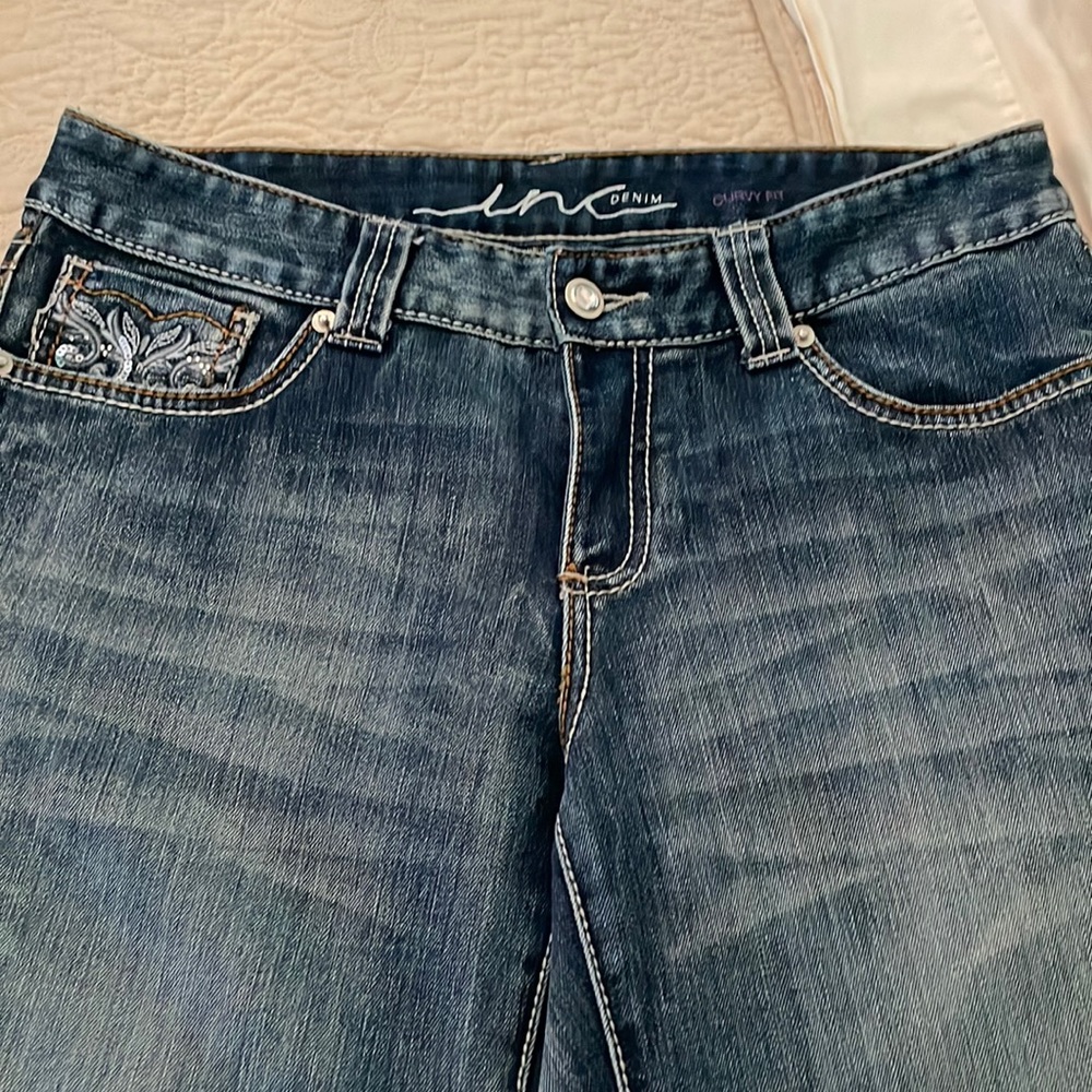 Inc Denim ankle jeans